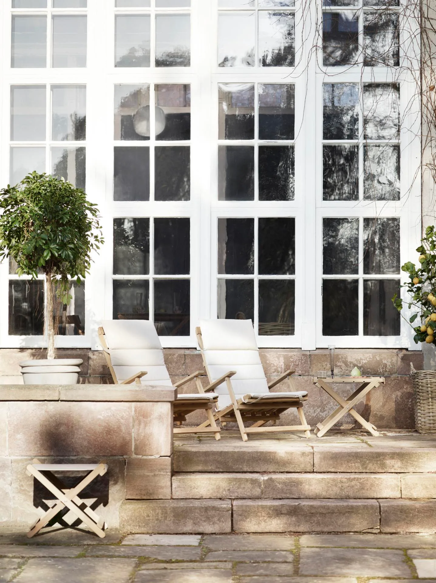 Carl Hansen BM5568 -deck chair with cushion - Image 3