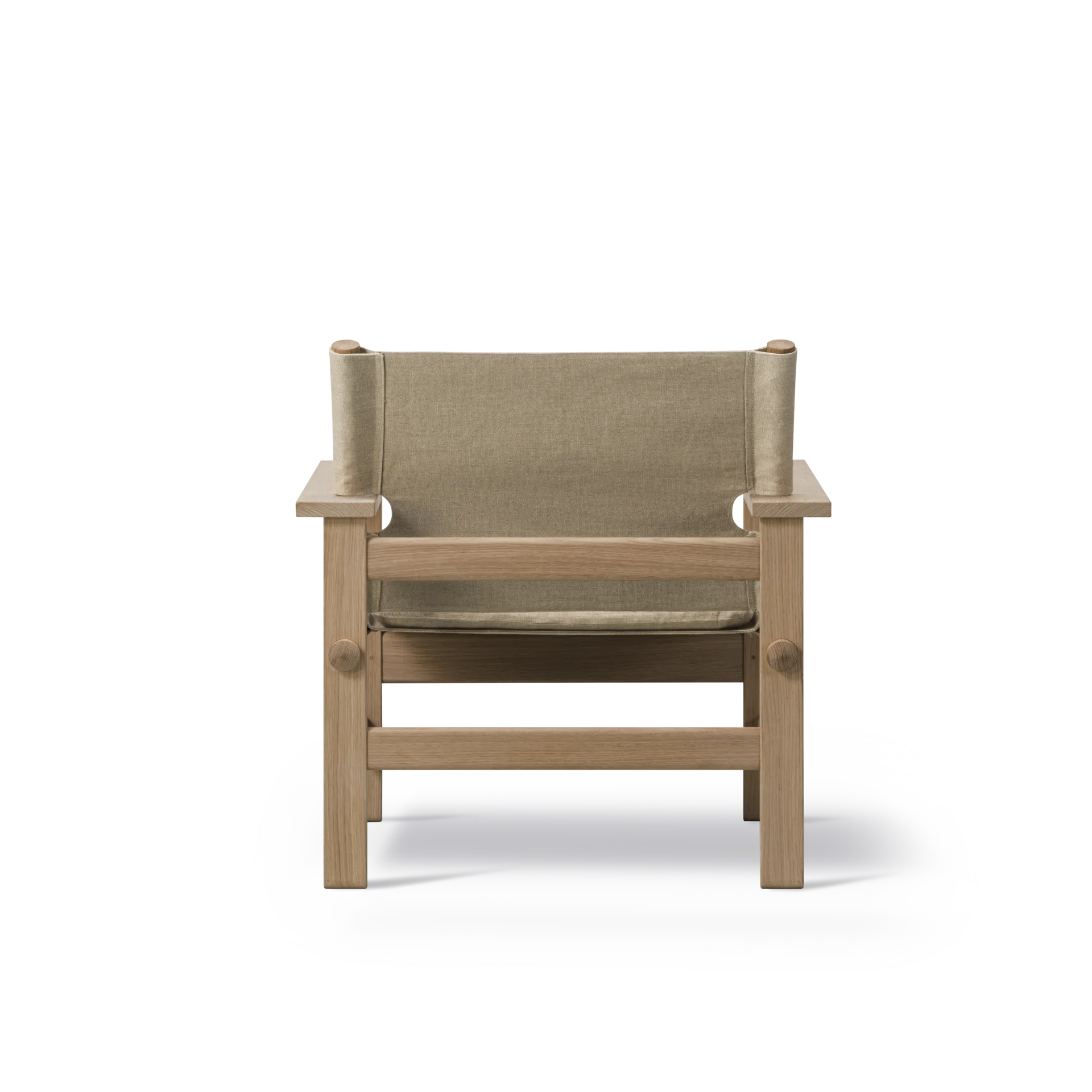 Fredericia THE CANVAS CHAIR -nojatuoli, luonnonväri/valkoöljytty tammi - Image 3