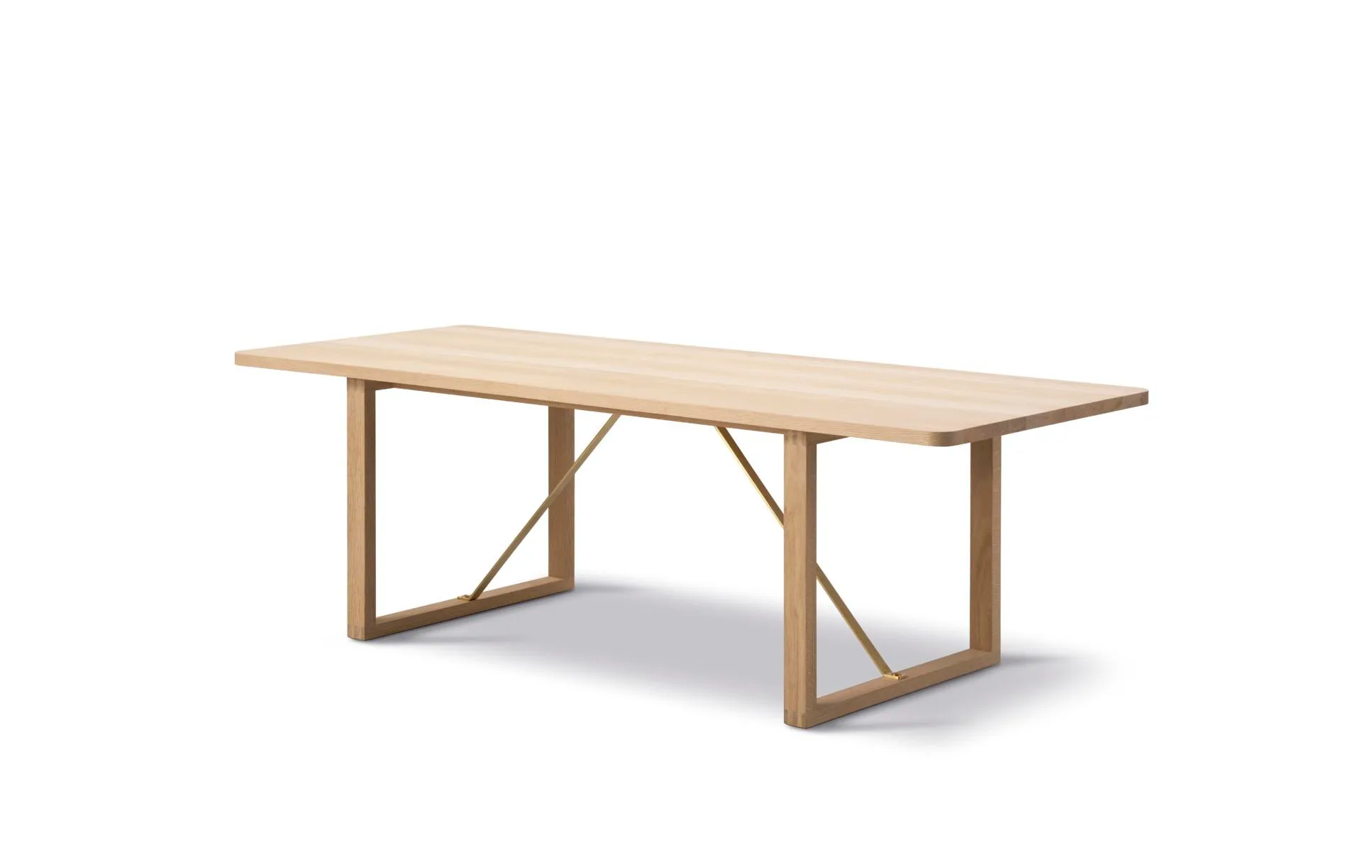 Fredericia BM67 5367 -coffee table, 140x55 cm, soaped oak - Image 2