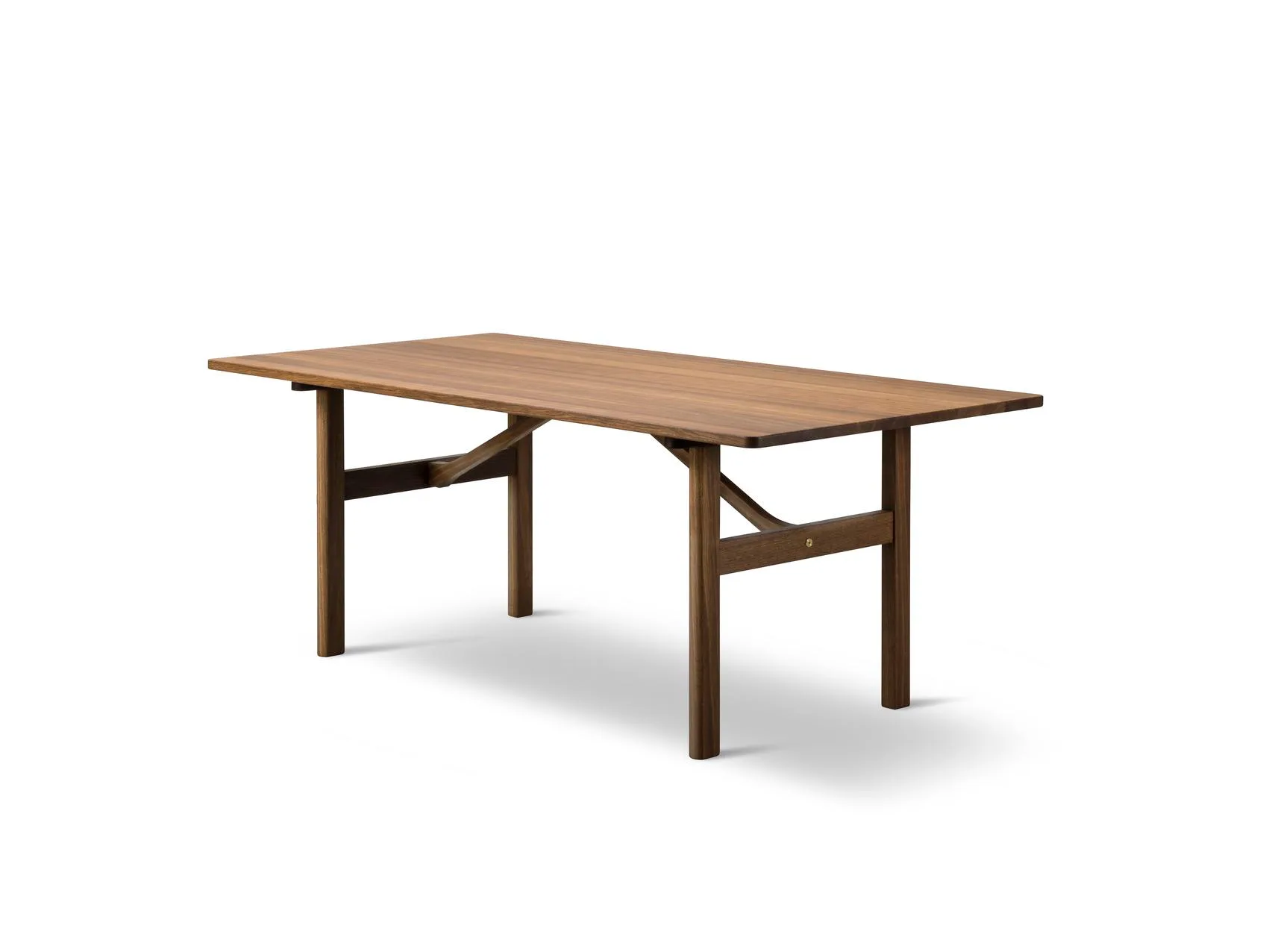 Fredericia BM84 6284 -dining table, 180x90 cm, smoked oak - Image 2