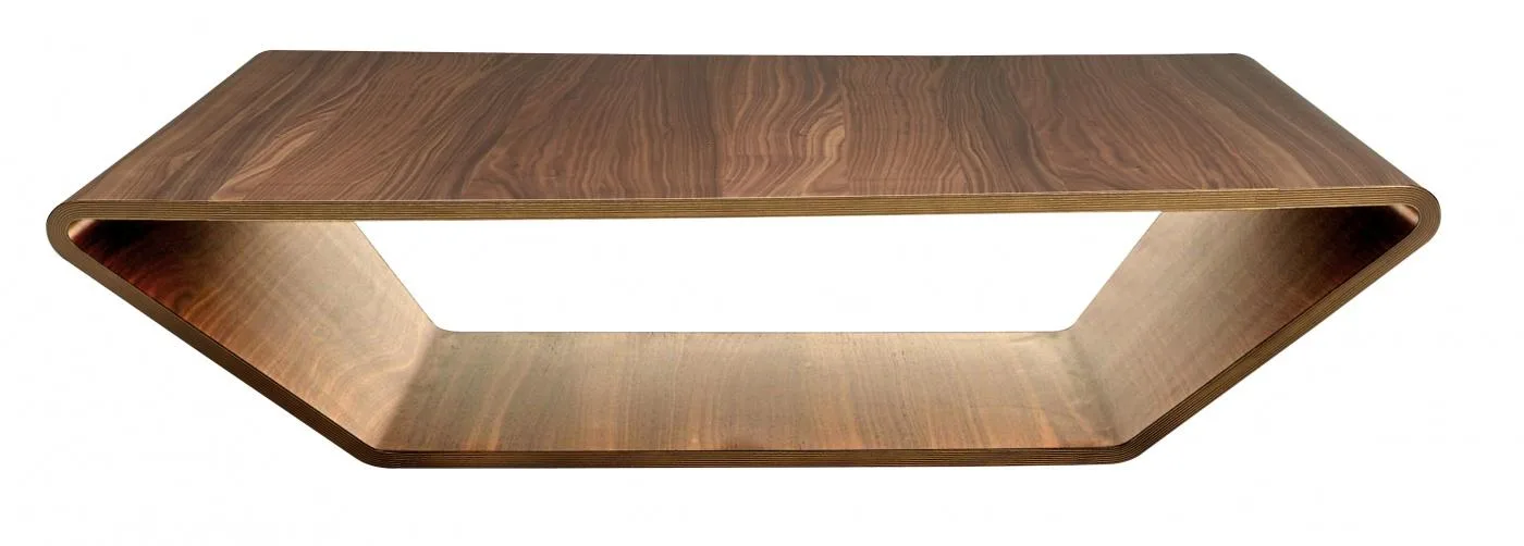 Swedese BRASILIA -sohvapöytä 120x120 cm, pähkinä