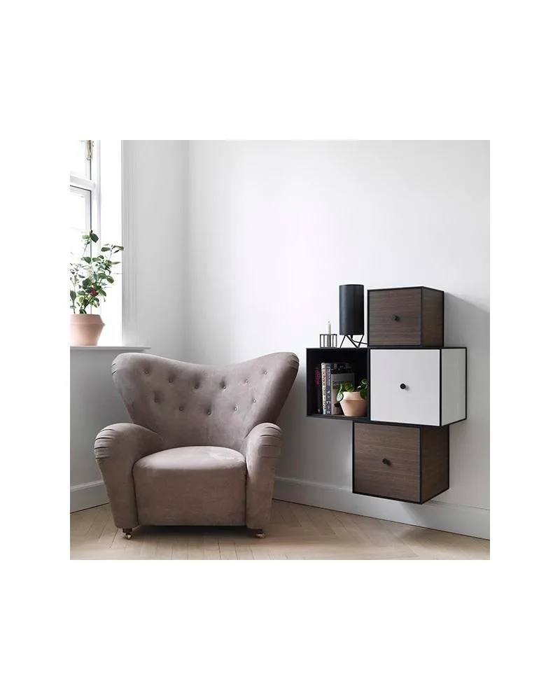 Audo Copenhagen THE TIRED MAN -nojatuoli, lampaankarva luonnonvalkoinen - Image 5