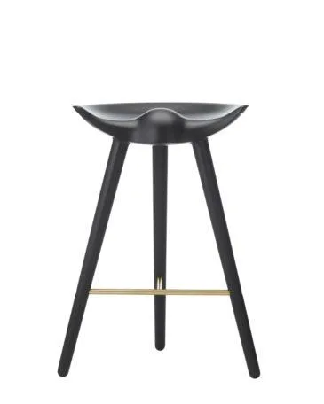 Audo Copenhagen ML42 -baarituoli 69cm, musta pyökki