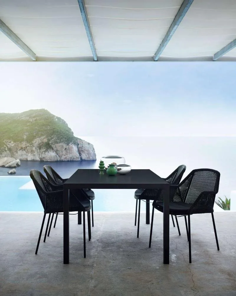 Cane-line BREEZE -pinottava tuoli, musta - Image 3