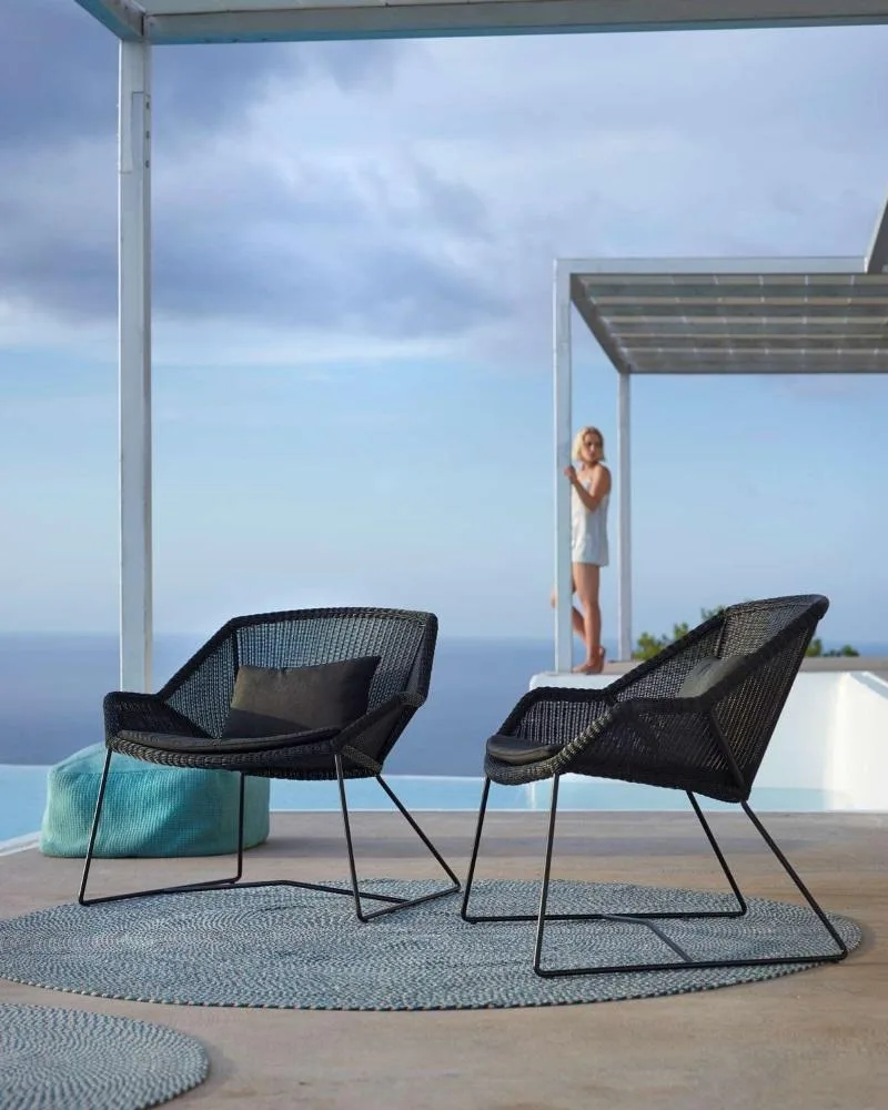 Cane-line BREEZE -nojatuoli, musta - Image 2