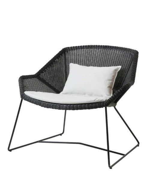 Cane-line BREEZE lounge chair, black - Image 3