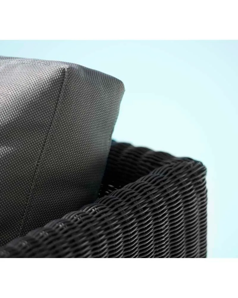 Cane-line DIAMOND 3-istuttava sohva, tummanharmaa - Image 5