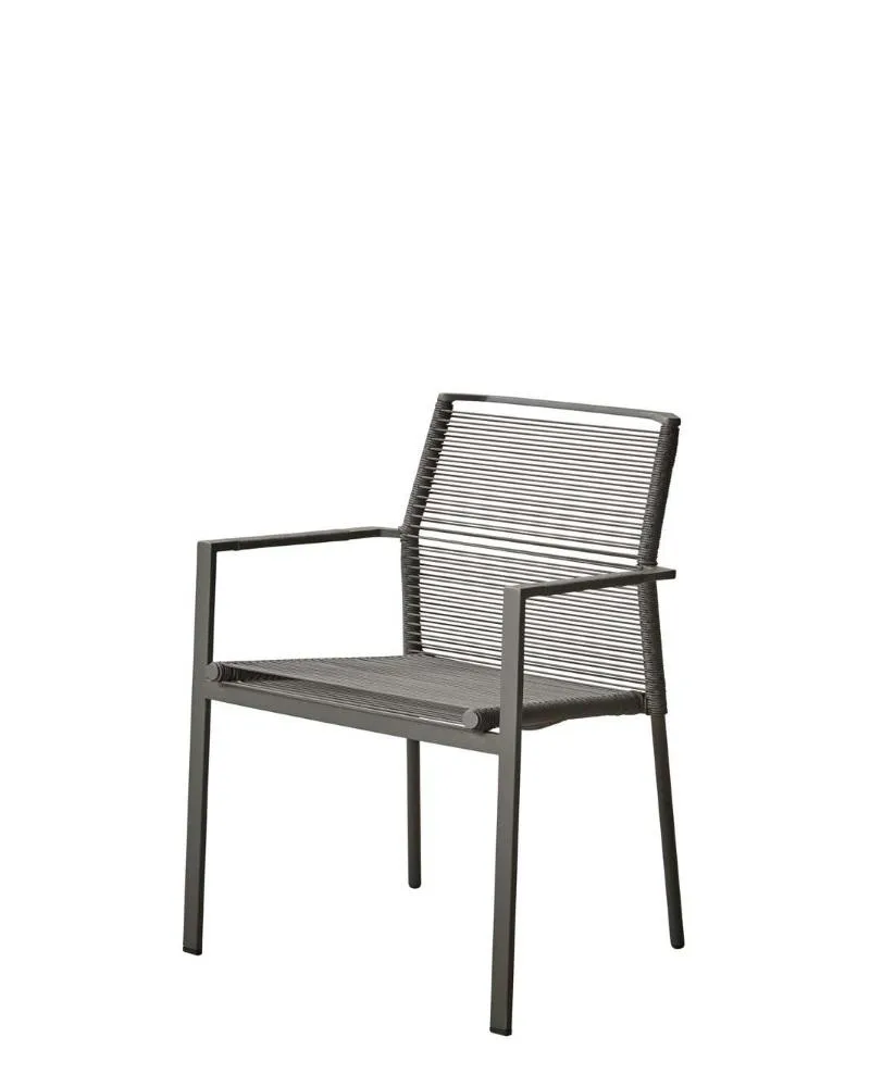 Cane-line EDGE -tuoli, harmaa