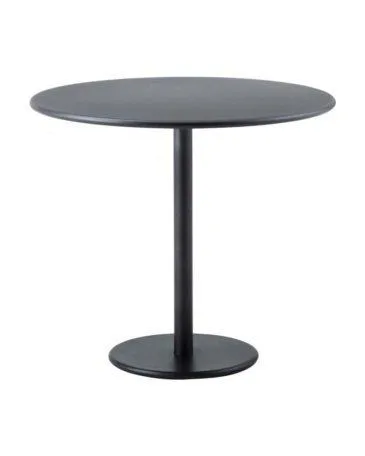 Cane-line GO café -pöytä, Ø 80 cm, tummanharmaa