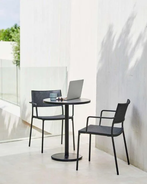 Cane-line LESS chair, grey - Image 5