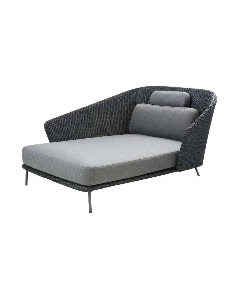 Cane-line MEGA daybed, dark grey
