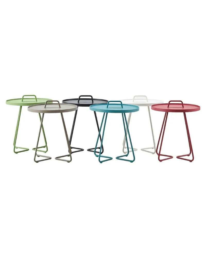 Cane-line ON-THE-MOVE side table, large, black - Image 4