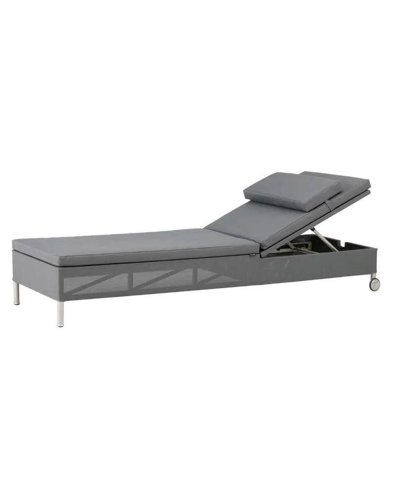 Cane-line REST sunbed, grey
