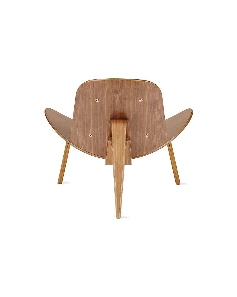 Carl Hansen CH07 -tuoli, lakattu tammi/musta nahka - Image 3
