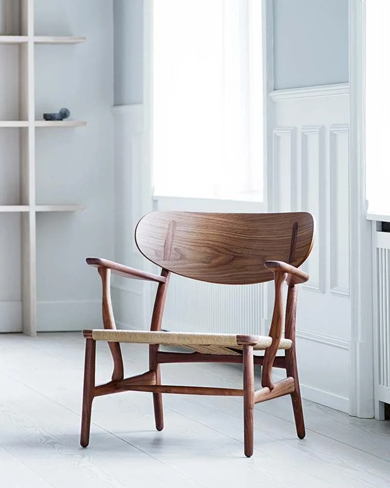 Carl Hansen CH22 chair, soaped oak - Image 2