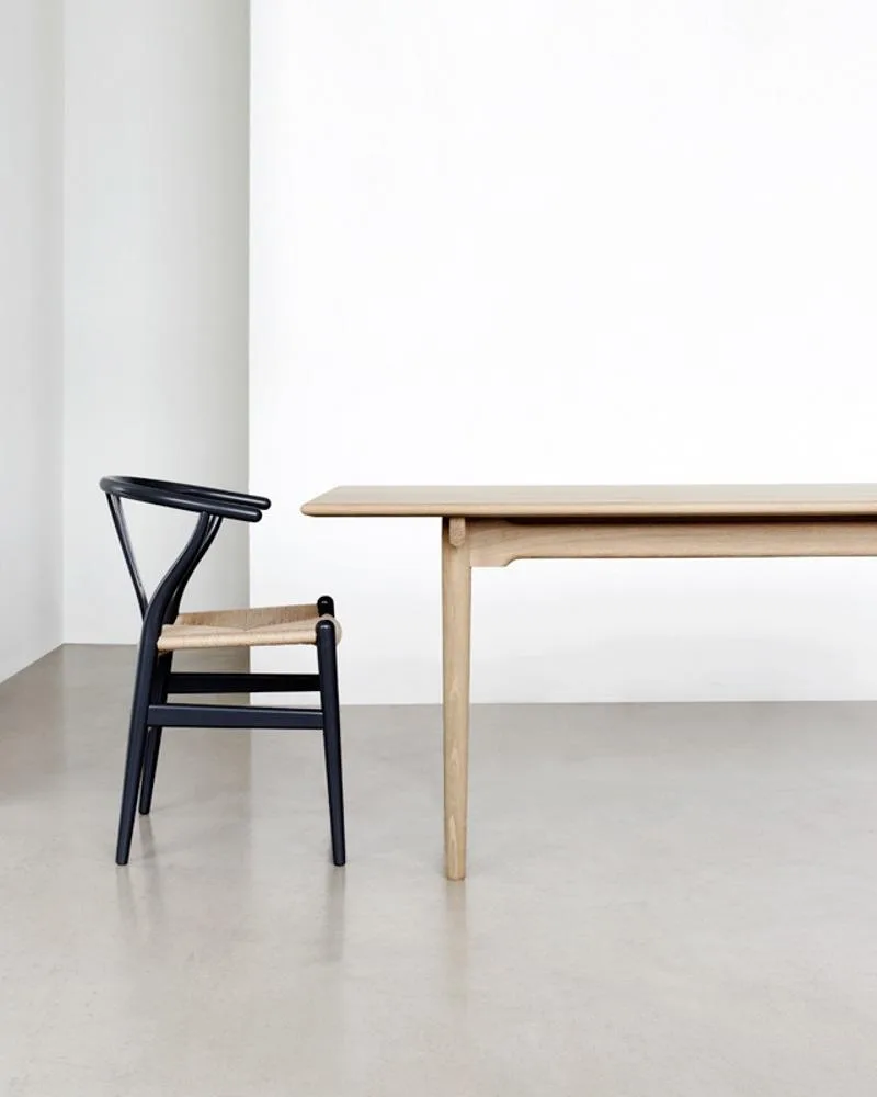 Carl Hansen CH24 chair, oiled oak/black paper cord - Image 8