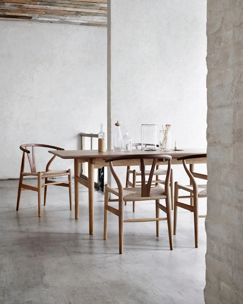 Carl Hansen CH24 chair, oiled oak/black paper cord - Image 7