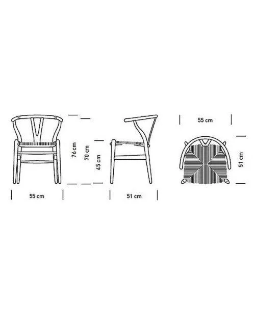 Carl Hansen CH24 -tuoli, soft black - Image 6