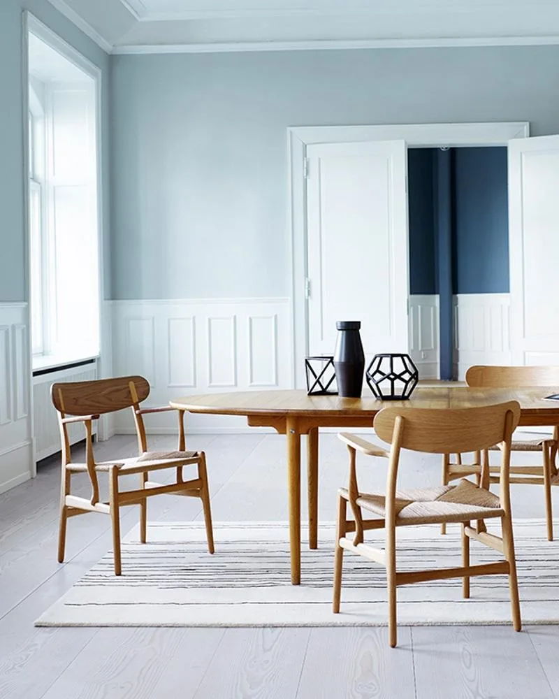 Carl Hansen CH26 -tuoli, öljytty tammi/luonnonvärinen paperinaru - Image 6