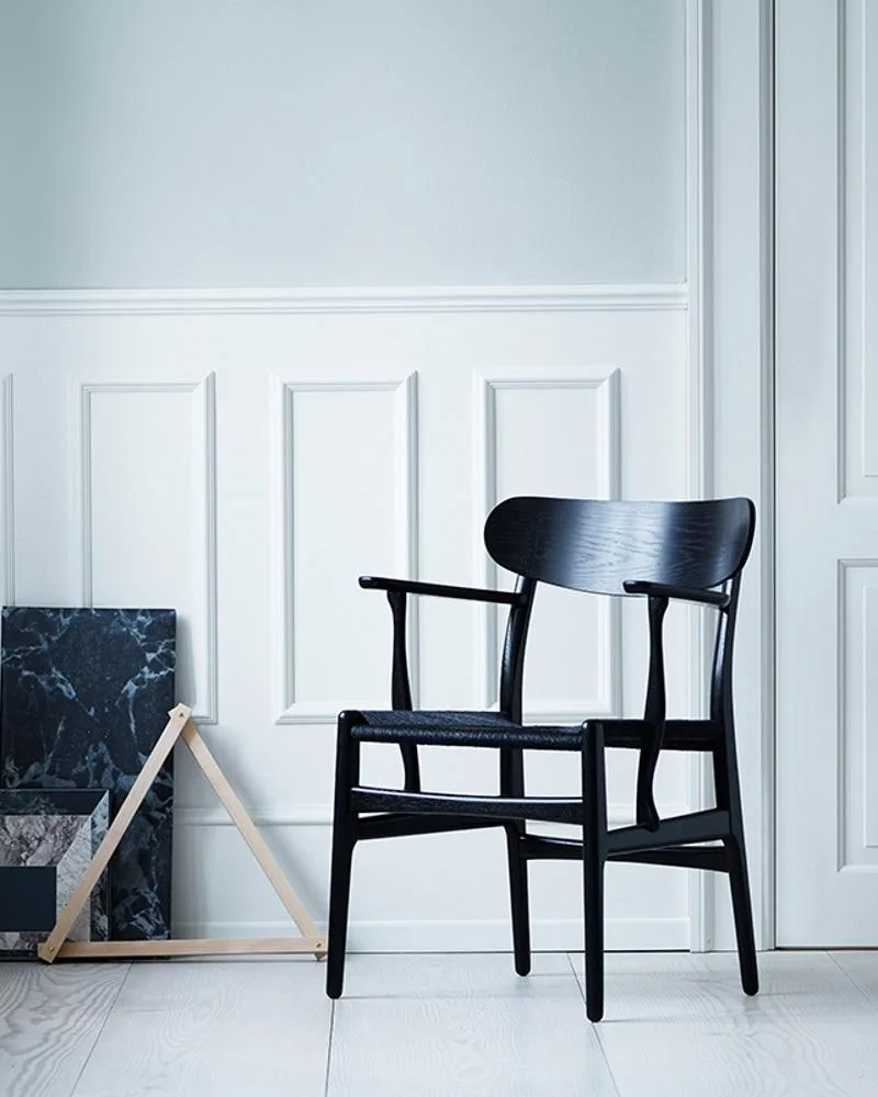 Carl Hansen CH26 -tuoli, öljytty tammi/luonnonvärinen paperinaru - Image 7