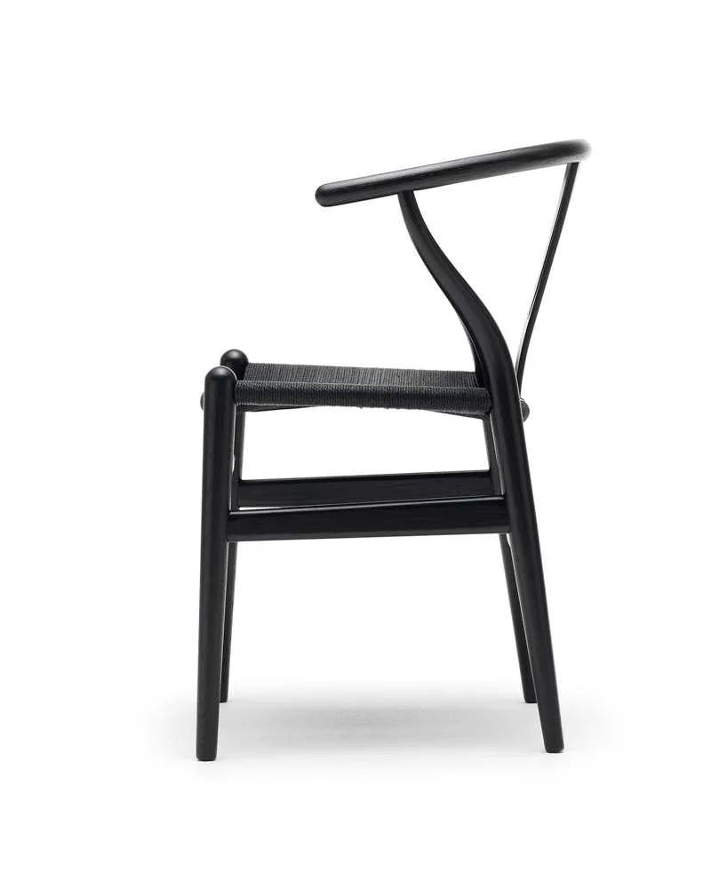 Carl Hansen CH24 chair, black oak/black paper cord - Image 3