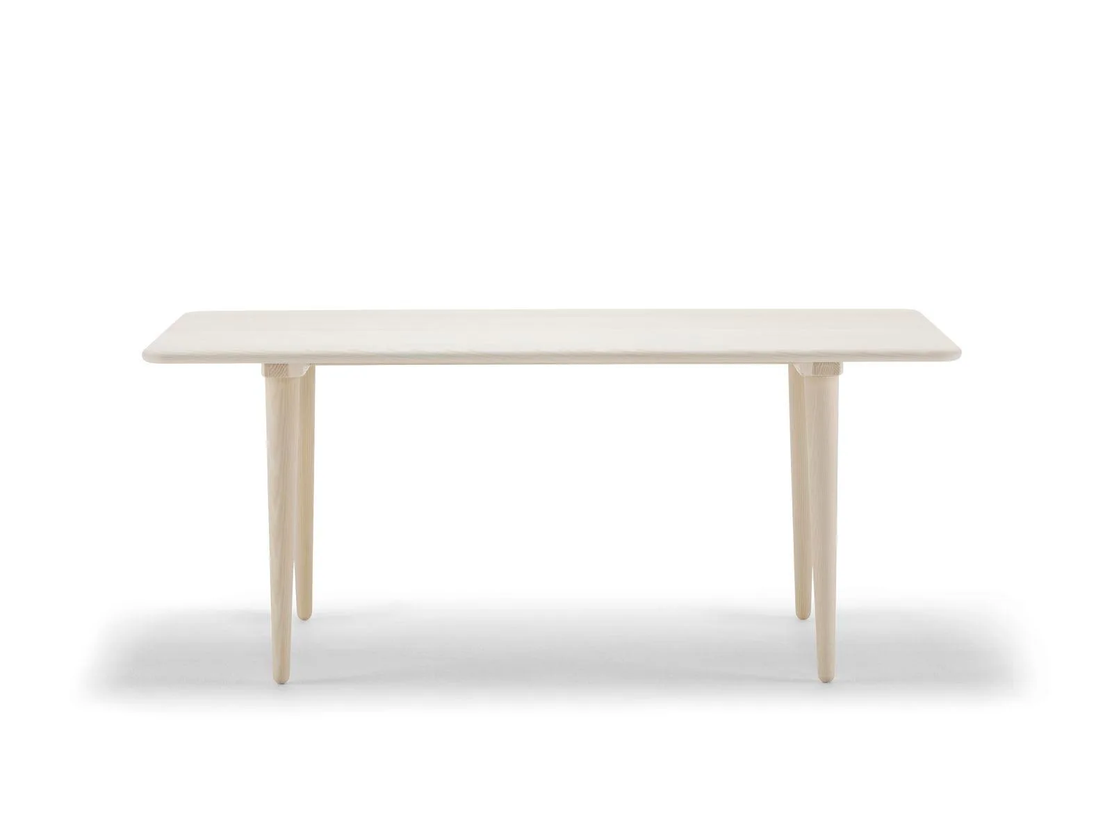 Carl Hansen CH011 -sohvapöytä, saippuoitu tammi, 130x55cm