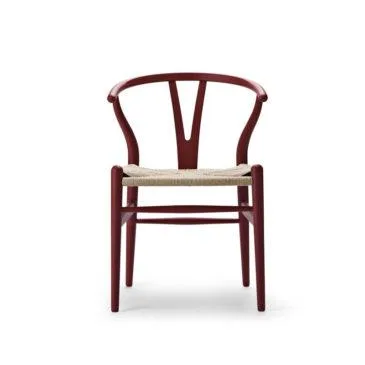 Carl Hansen CH24 chair, soft red