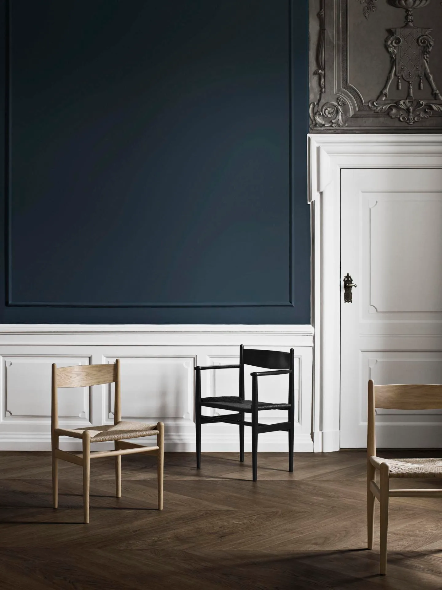 Carl Hansen CH36 chair, oiled oak / natural paper cord - Image 4