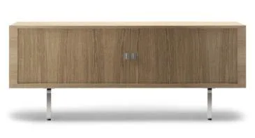 Carl Hansen CH825 Credenza sideboard, oiled oak / stainless steel