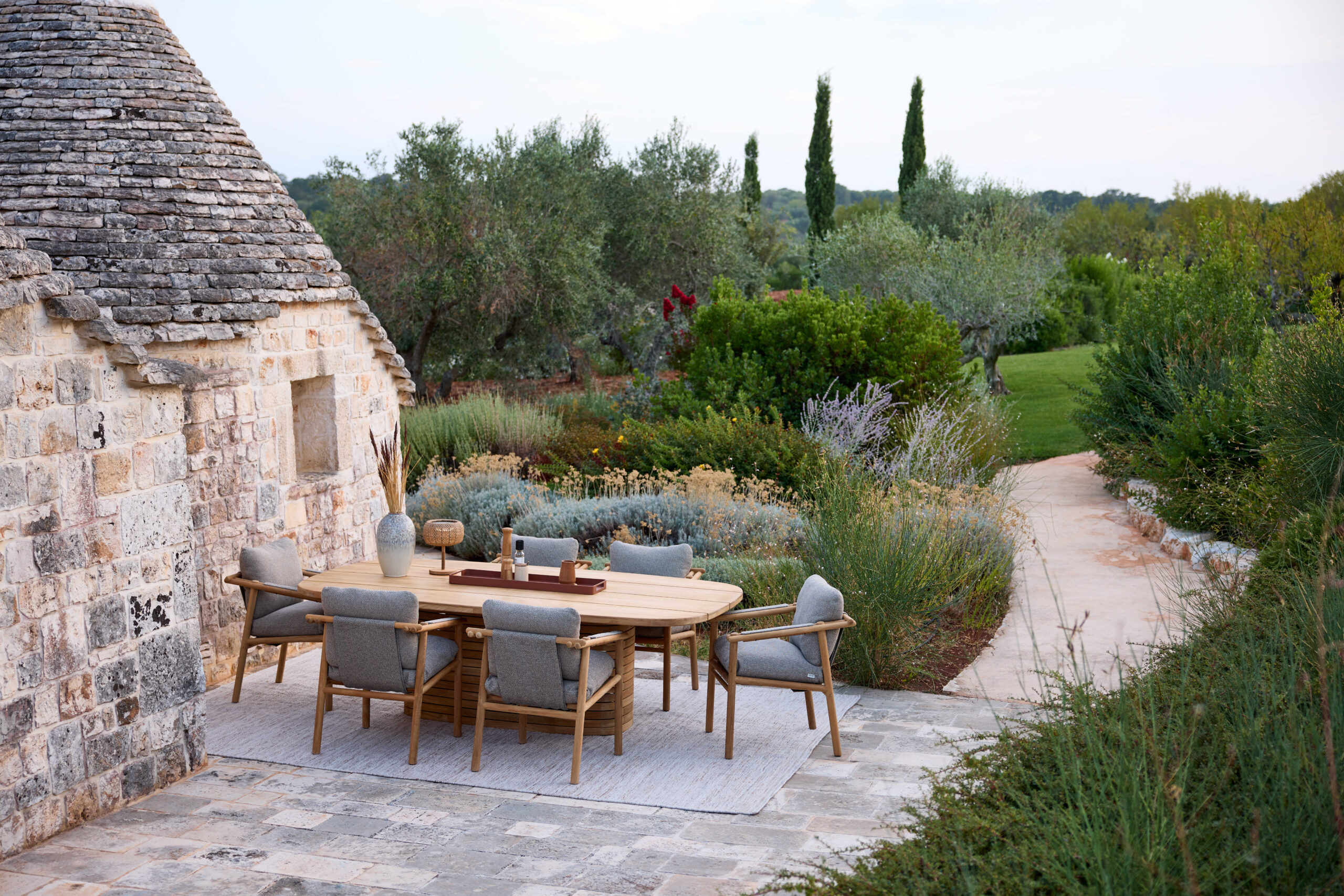 Cane-line MELLOW-ruokapöytä, ovaali, pieni - Image 3