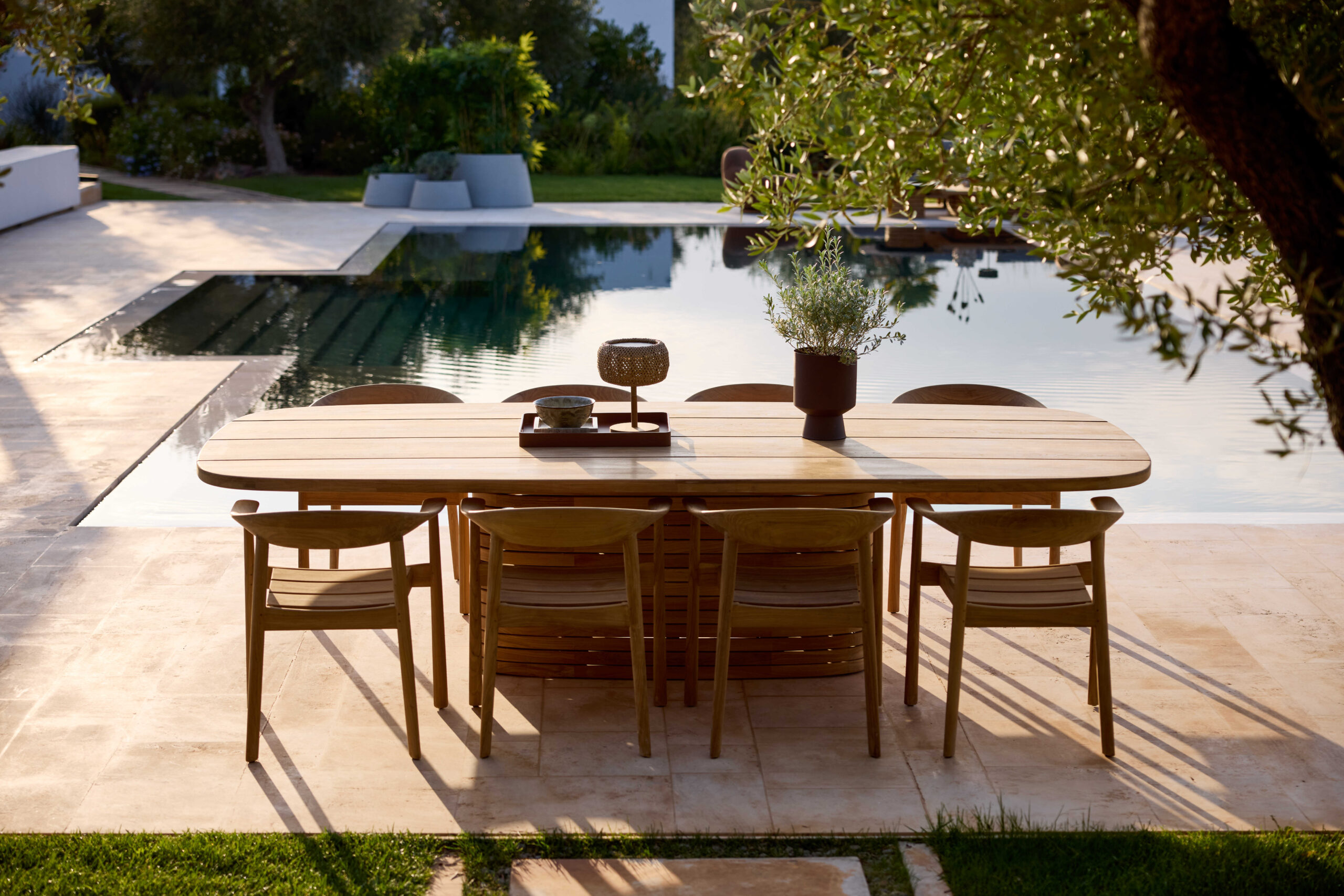 Cane-line MELLOW-ruokapöytä, ovaali, pieni - Image 2