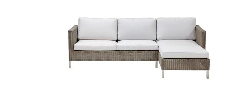 Cane-line CONNECT -divaanisohva, taupe/valkoinen
