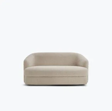 New Works COVENT 2-istuttava sohva, luonnonvalkoinen