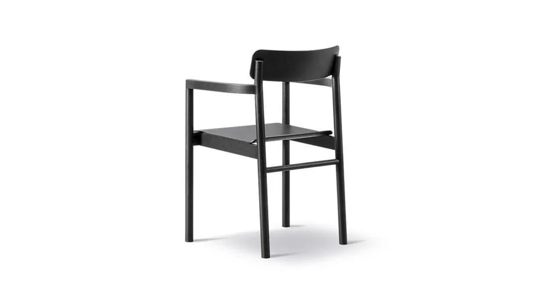 Fredericia POST chair, black lacquered oak - Image 3