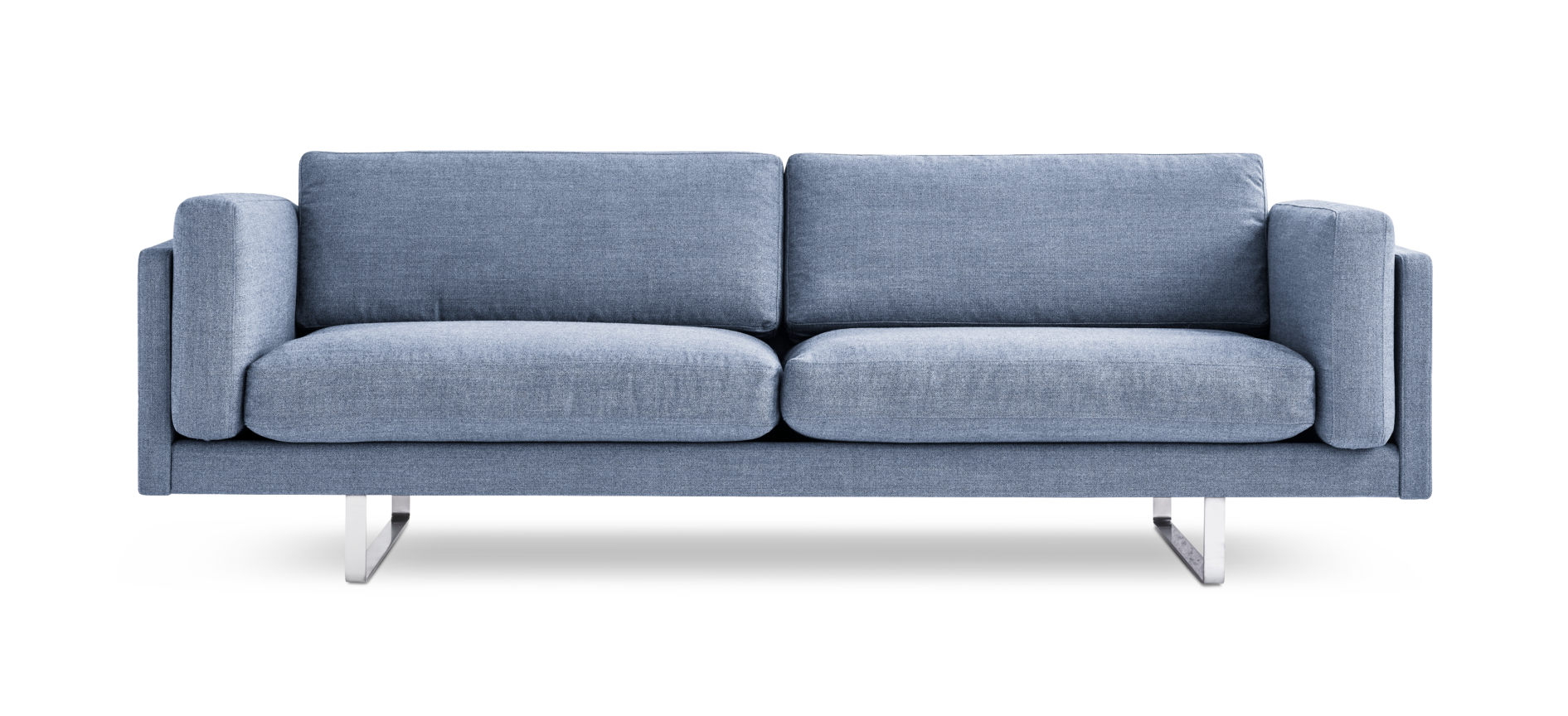 Fredericia EJ280 -2-seater sofa, blue - Nomart
