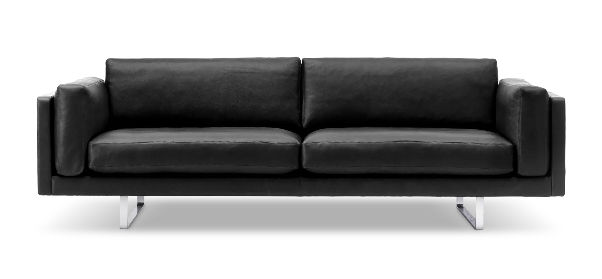 Fredericia EJ280 -2-seater sofa, black leather