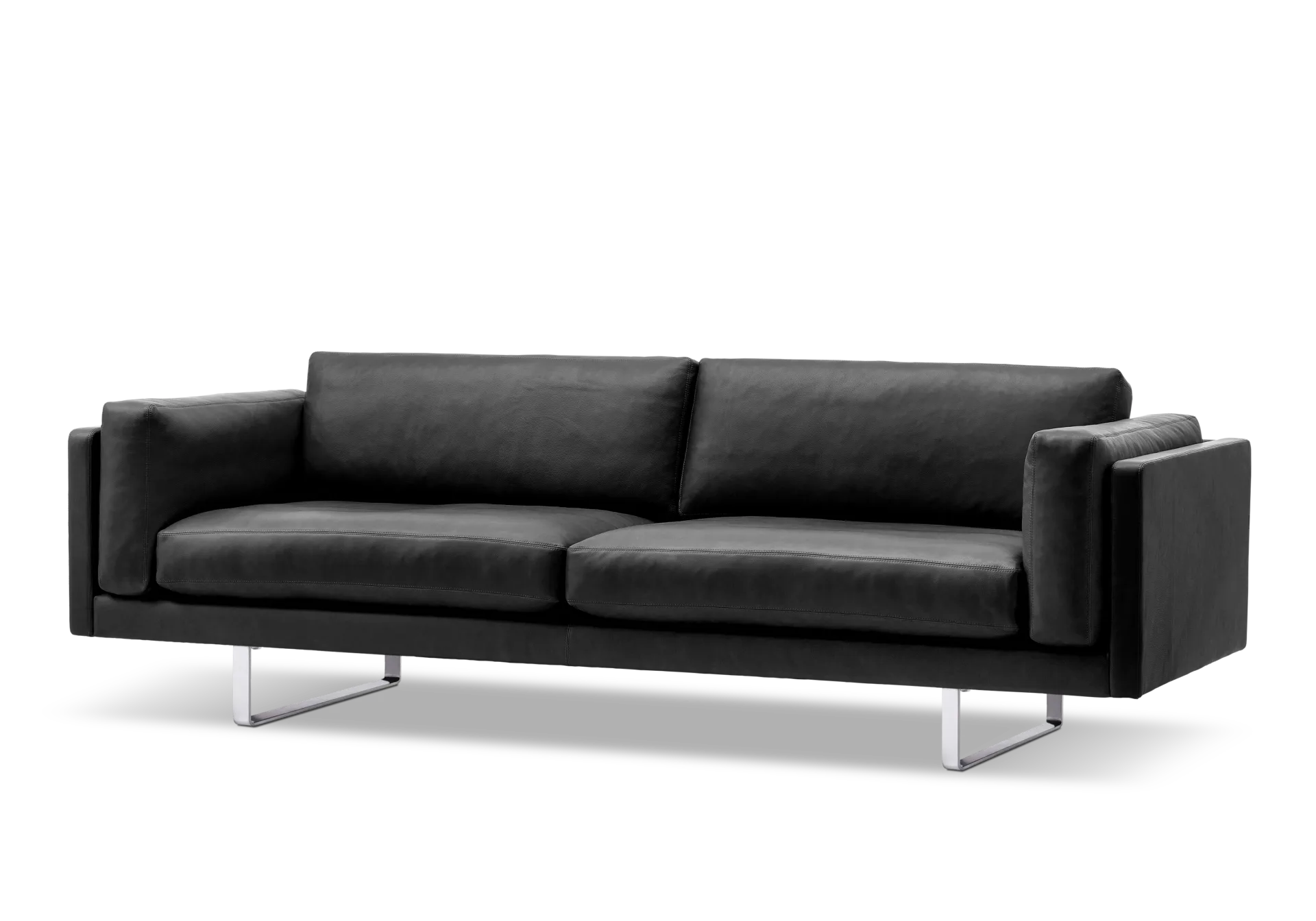 Fredericia EJ280 -2-seater sofa, black leather - Image 2