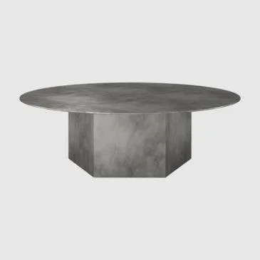 GUBI EPIC coffee table Ø110 cm, steel