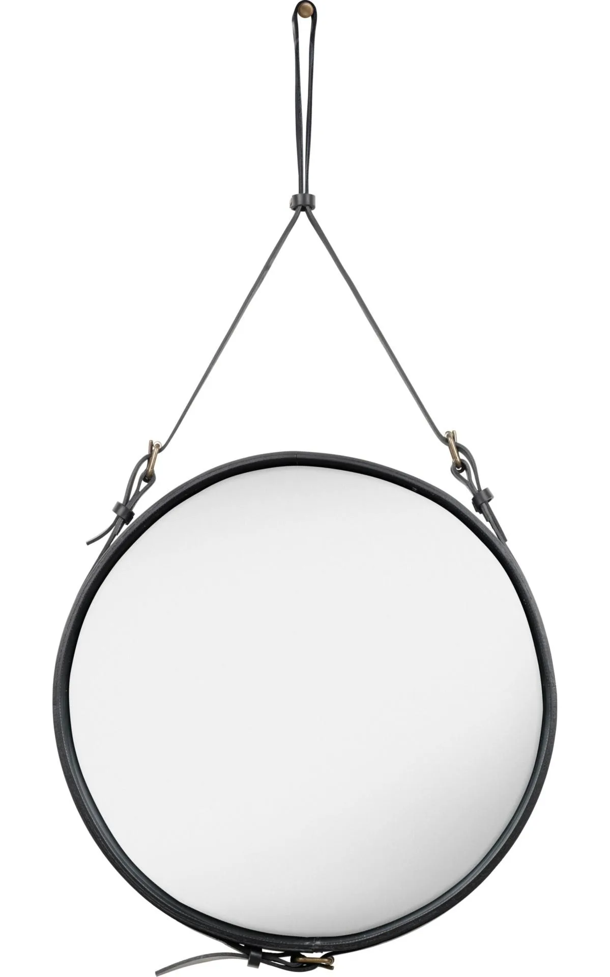 GUBI ADNET CIRCULAR mirror Ø58 cm, black