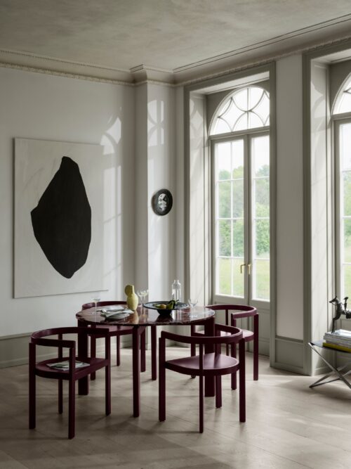 Fritz Hansen AFTER-ruokapöytä Ø120cm - Image 3