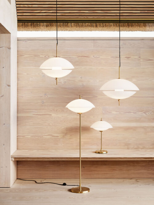 Fritz Hansen CLAM-lattiavalaisin - Image 9