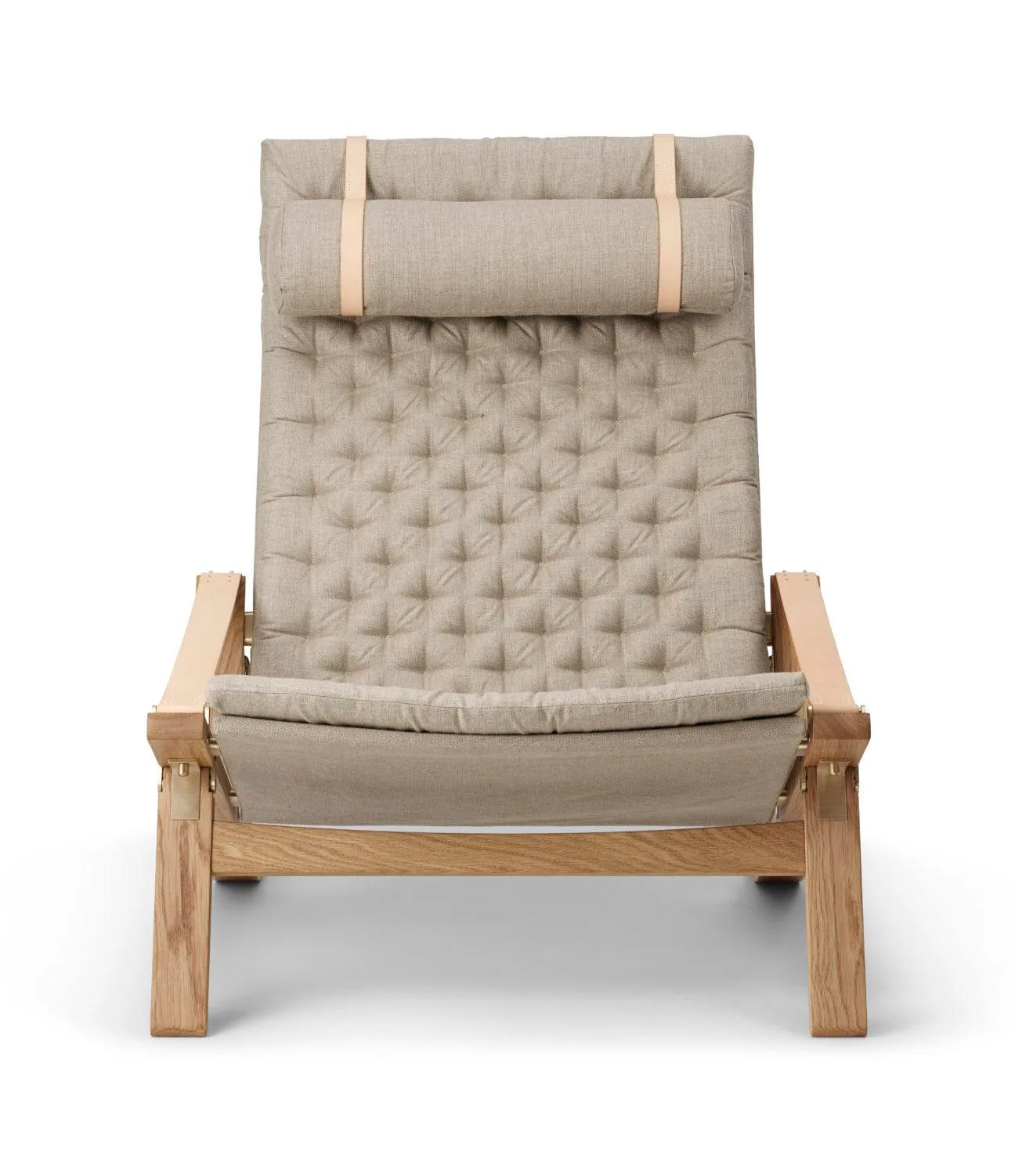 Carl Hansen FK10 PLICO -chair, oiled oak / natural canvas