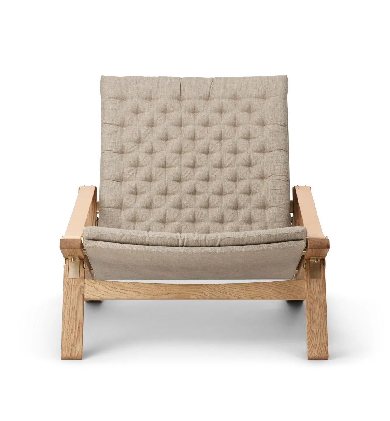 Carl Hansen FK11 PLICO -chair, oiled oak / natural canvas