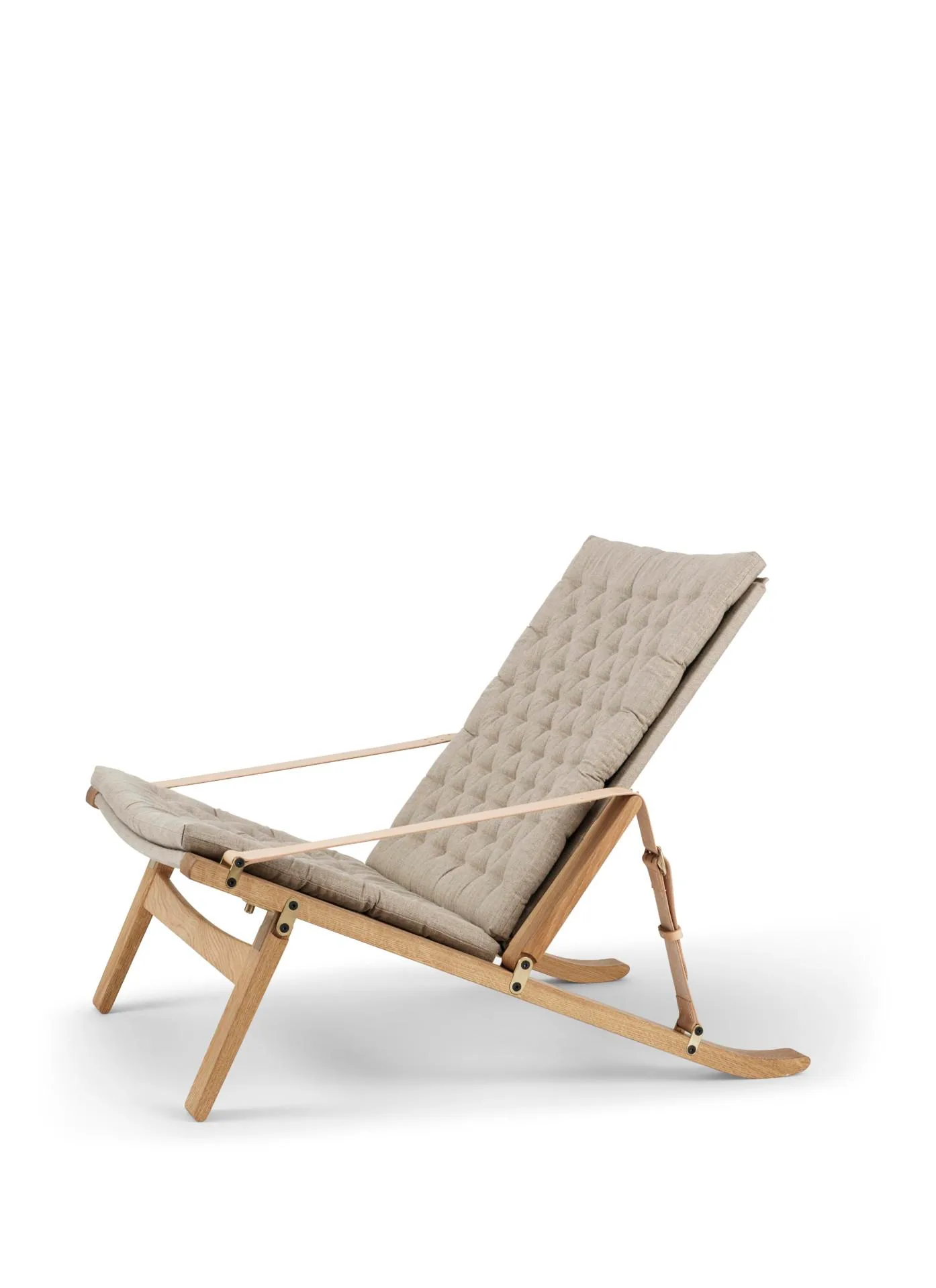 Carl Hansen FK11 PLICO -chair, oiled oak / natural canvas - Image 4