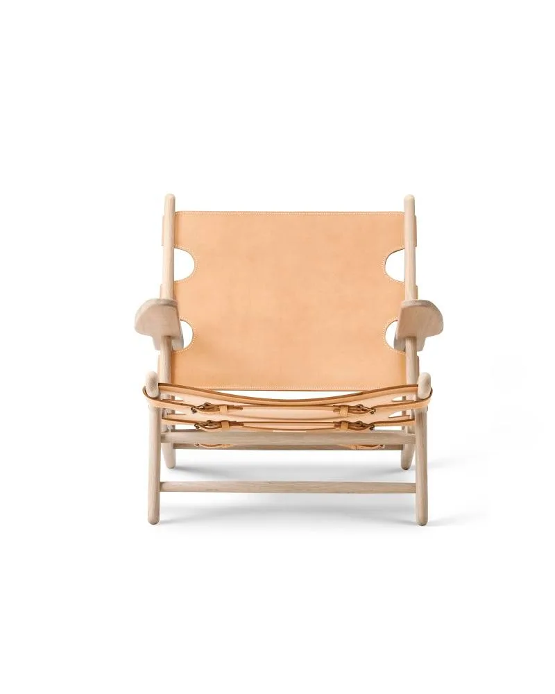 Fredericia THE HUNTING CHAIR, natural leather/soaped oak - Image 2