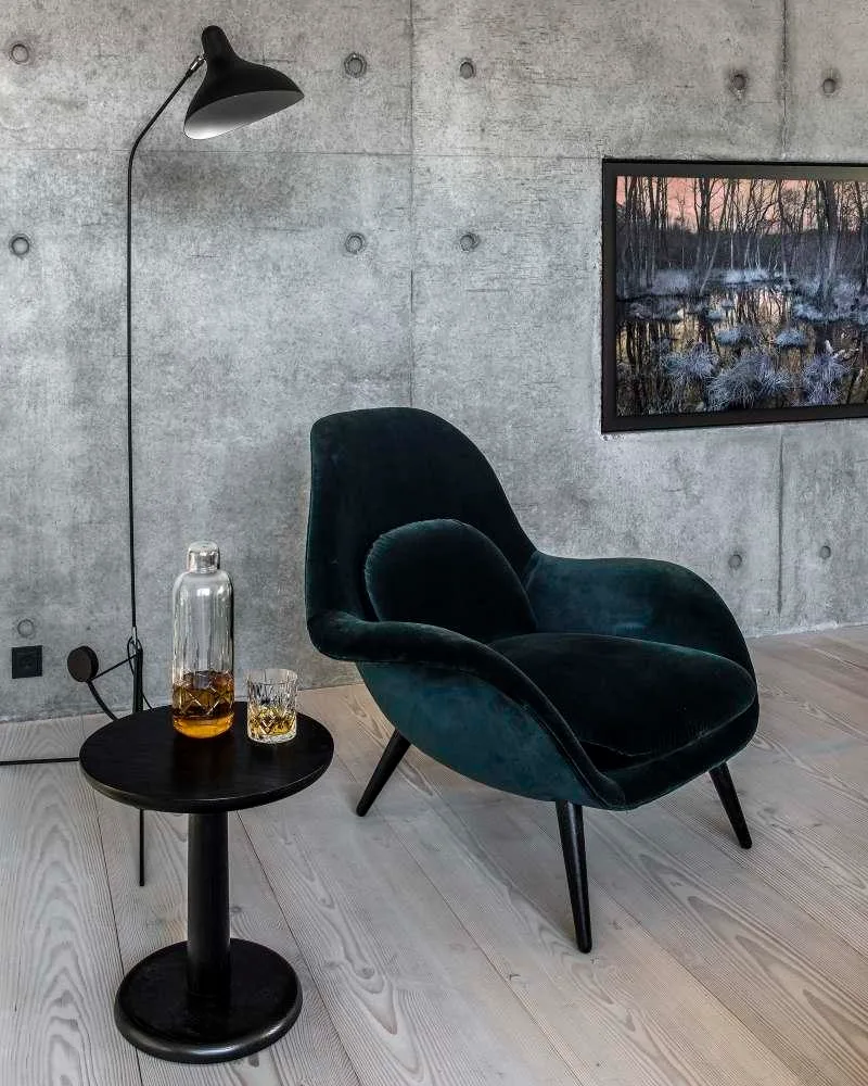 Fredericia PON coffee table, Ø40 cm, smoked oak - Image 3