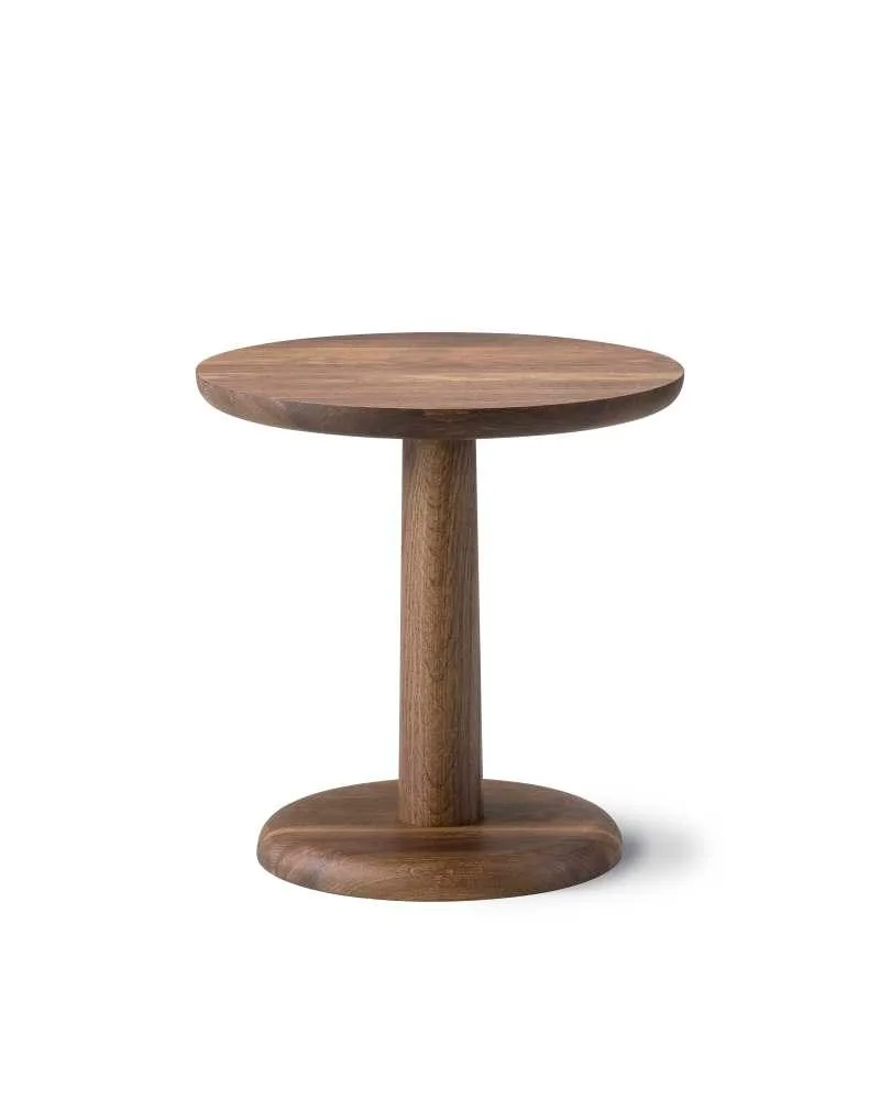 Fredericia PON coffee table, Ø40 cm, smoked oak