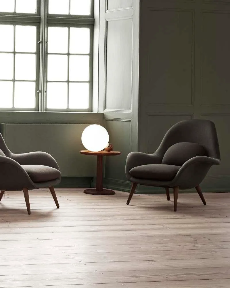 Fredericia PON coffee table, Ø45 cm, smoked oak - Image 2
