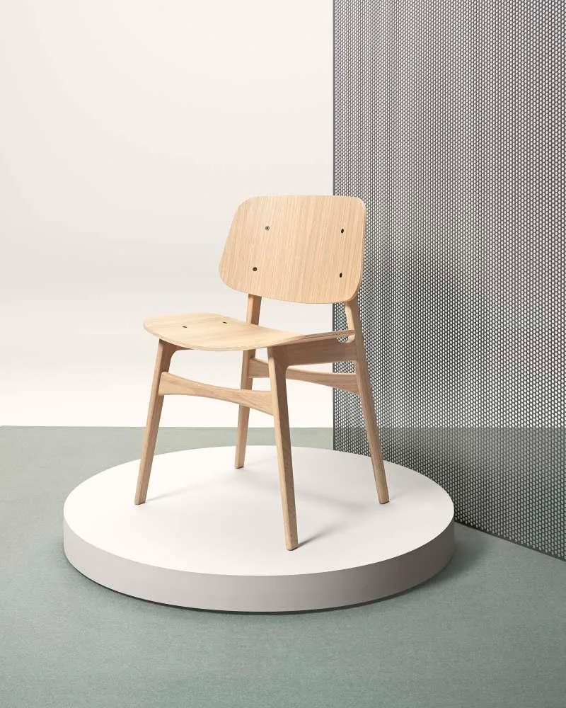 Fredericia SØBORG 3050 chair, oiled oak - Image 4
