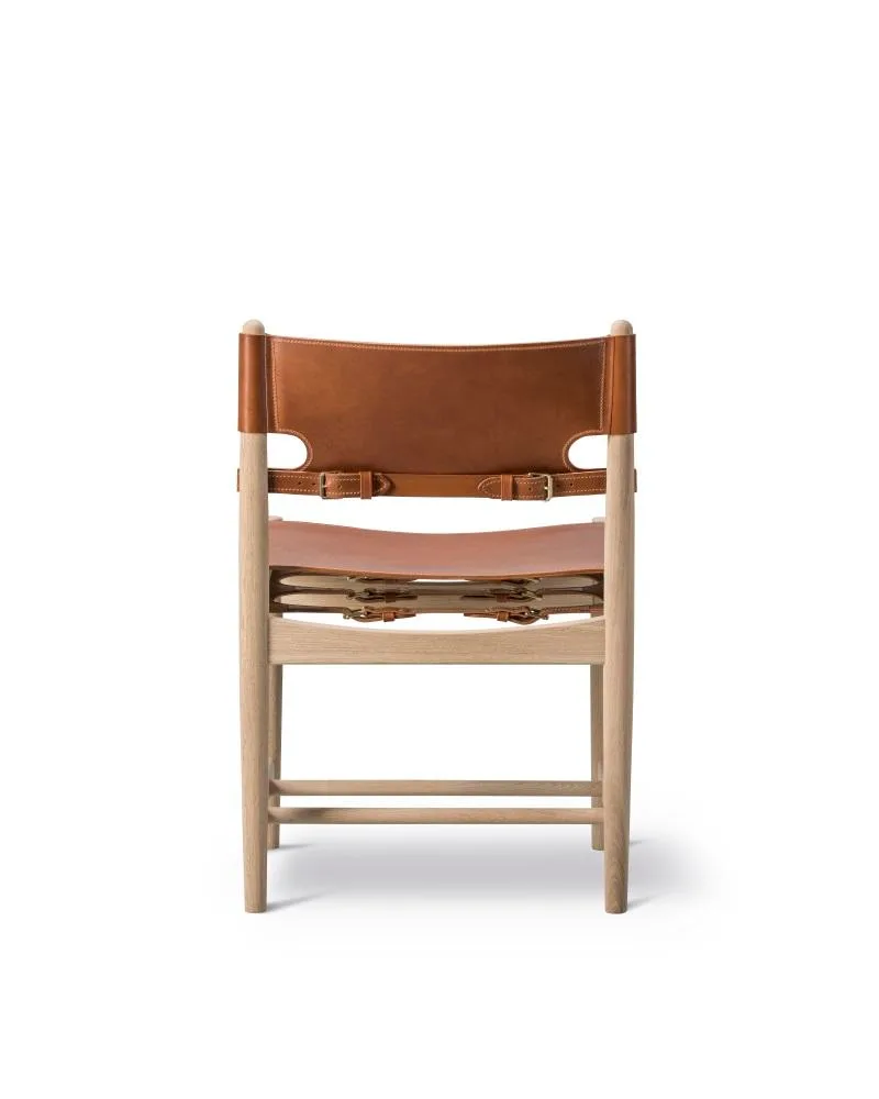 Fredericia THE SPANISH DINING CHAIR, oiled oak/cognac leather - Image 3